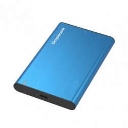 NEW SE221-BLUE SIMPLECOM SE221 ALUMINIUM 2.5'' SATA HDD/SSD TO USB 3.1 ENCLOSURE BLUE.e