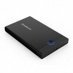 NEW SIMPLECOM SE229 TOOL-FREE 2.5' SATA HDD SSD TO USB-C ENCLOSURE USB 3.2 GEN 2.e
