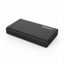 NEW SE301-BK SIMPLECOM SE301 3.5' SATA TO USB 3.0 HARD DRIVE DOCKING ENCLOSURE.e