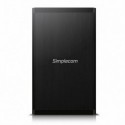 NEW SIMPLECOM SE328 3.5'' SATA TO USB 3.0 FULL ALUMINIUM HARD DRIVE ENCLOSURE.e