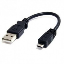 NEW STARTECH.COM UUSBHAUB6IN 6IN MICRO USB CABLE - A TO MICRO B - M/M.b
