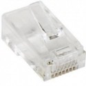 NEW STARTECH.COM CRJ45SOL50PK CAT 5E RJ45 SOLID MODULAR PLUG 50 PACK.b