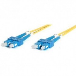 NEW STARTECH.COM SMFIBSCSC2 4M SINGLE-MODE FIBER PATCH CABLE SC - SC.b