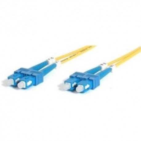 NEW STARTECH.COM SMFIBSCSC2 4M SINGLE-MODE FIBER PATCH CABLE SC - SC.b