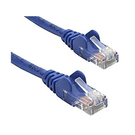 NEW KO820U-1 8WARE CAT5E CABLE 1M - BLUE COLOR PREMIUM RJ45 ETHERNET NETWORK LAN UTP PATCH CORD 26AWG CU JACKET.e