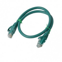 NEW PL6A-0.25GRN 8WARE CAT6A CABLE 0.25M (25CM) - GREEN COLOR RJ45 ETHERNET NETWORK LAN UTP PATCH CORD SNAGLESS.e