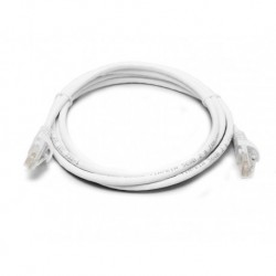NEW PL6A-0.5WH 8WARE CAT6A CABLE 0.5M (50CM) - WHITE COLOR RJ45 ETHERNET NETWORK LAN UTP PATCH CORD SNAGLESS.e