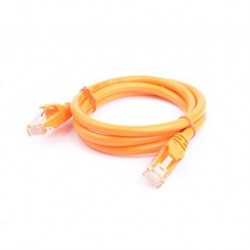 NEW PL6A-1.5ORG 8WARE CAT6A CABLE 1.5M - ORANGE COLOR RJ45 ETHERNET NETWORK LAN UTP PATCH CORD SNAGLESS.e
