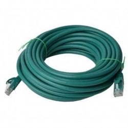 NEW PL6A-15GRN 8WARE CAT6A CABLE 15M - GREEN COLOR RJ45 ETHERNET NETWORK LAN UTP PATCH CORD SNAGLESS.e