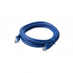 NEW PL6A-3BLU 8WARE CAT6A CABLE 3M - BLUE COLOR RJ45 ETHERNET NETWORK LAN UTP PATCH CORD SNAGLESS.e