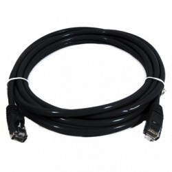 NEW PL6A-5BLK 8WARE CAT6A CABLE 5M - BLACK COLOR RJ45 ETHERNET NETWORK LAN UTP PATCH CORD SNAGLESS.e
