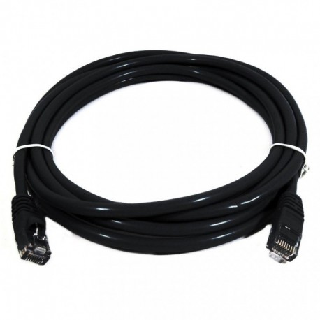 NEW PL6A-5BLK 8WARE CAT6A CABLE 5M - BLACK COLOR RJ45 ETHERNET NETWORK LAN UTP PATCH CORD SNAGLESS.e