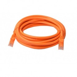 NEW PL6A-5ORG 8WARE CAT6A CABLE 5M - ORANGE COLOR RJ45 ETHERNET NETWORK LAN UTP PATCH CORD SNAGLESS.e