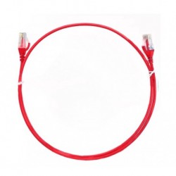 NEW CAT6THINRD-050M 8WARE CAT6 ULTRA THIN SLIM CABLE 0.5M / 50CM - RED COLOR PREMIUM RJ45 ETHERNET NETWORK LAN UTP PATCH CORD
