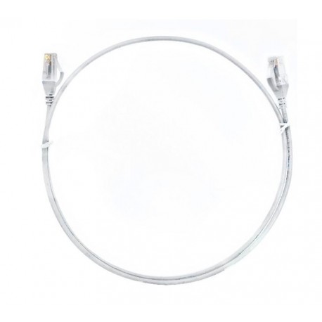 NEW CAT6THINWH-10M 8WARE CAT6 ULTRA THIN SLIM CABLE 10M - WHITE COLOR PREMIUM RJ45 ETHERNET NETWORK LAN UTP PATCH CORD 26AWG F