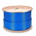 NEW ATP-BLUF6-305M ASTROTEK CAT6 FTP CABLE 305M ROLL - BLUE FULL 0.55MM COPPER SOLID WIRE ETHERNET LAN NETWORK 23AWG 0.55CU SO