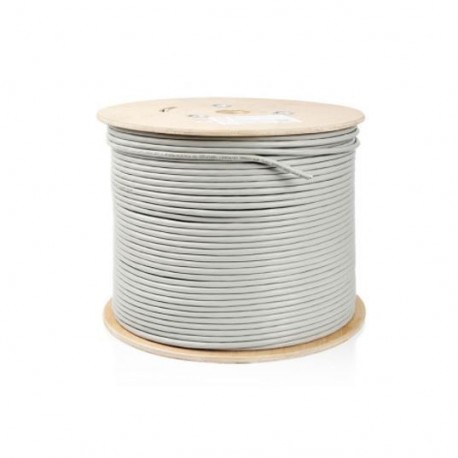 NEW ATP-GRF6-305M ASTROTEK CAT6 FTP CABLE 305M ROLL - GREY WHITE FULL 0.55MM COPPER SOLID WIRE ETHERNET LAN NETWORK 23AWG 0.55