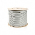 NEW ATP-GRF6-305M ASTROTEK CAT6 FTP CABLE 305M ROLL - GREY WHITE FULL 0.55MM COPPER SOLID WIRE ETHERNET LAN NETWORK 23AWG 0.55