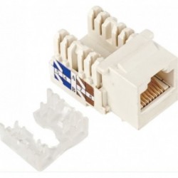 NEW ATP-KJ-5E ASTROTEK CAT5E UTP NETWORK KEYSTONE JACK FOR SOCKET KIT 10PS PER PACK POLY BAG WHITE LS.e