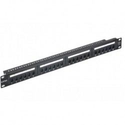 NEW ATP-PPU6-24 ASTROTEK 24 PORTS UTP PATCH PANEL CAT6 RJ45 FOR 19' 1RU RACK MOUNT DATA NETWORK CABINET SERVER PCB TYPE 110/KR