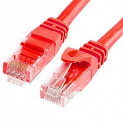 NEW AT-RJ45REDU6-5M ASTROTEK CAT6 CABLE 5M - RED COLOR PREMIUM RJ45 ETHERNET NETWORK LAN UTP PATCH CORD 26AWG CU JACKET.e