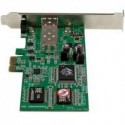 NEW STARTECH.COM PEX1000SFP2 PCIE GBE FIBER NETWORK CARD W/ OPEN SFP.b