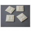 NEW STARTECH.COM HC102 NYLON CABLE TIE MOUNTS - PKG OF 100.b