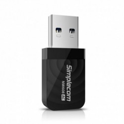 NEW SIMPLECOM NW608 WI-FI 5 AC1300 DUAL BAND USB 3.0 WIRELESS ADAPTER (LS)--HXSI-NW608V2.e