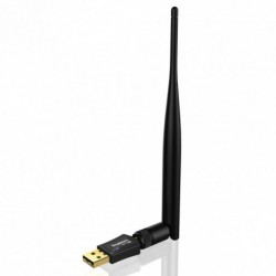 NEW SIMPLECOM NW611 AC600 WIFI DUAL BAND USB ADAPTER WITH 5DBI HIGH GAIN ANTENNA.e