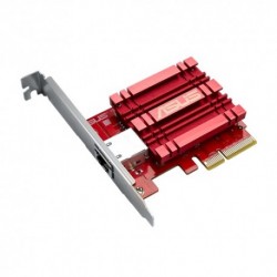 NEW ASUS XG-C100C V2 10GBASE-T PCI-E NETWORK ADAPTER 10/5/2.5/1GBPS 100MBPS RJ45 PORT BUILT IN QOS ( NIC ).e