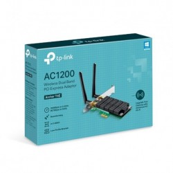 NEW TP-LINK ARCHER T4E AC1200 WIRELESS DUAL BAND PCIE ADAPTER 867MBPS @ 5GHZ 300MBPS @ 2.4GHZ.e