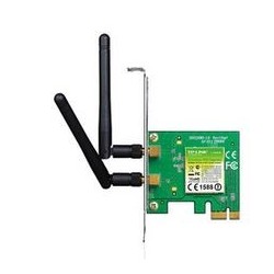 NEW TP-LINK TL-WN881ND N300 WIRELESS N PCI EXPRESS ADAPTER 2.4GHZ (300MBPS) 802.11BGN 2X2DBI DETACHABLE OMNI ANTENNAS MIMO WIT
