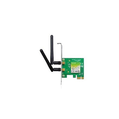 NEW TP-LINK TL-WN881ND N300 WIRELESS N PCI EXPRESS ADAPTER 2.4GHZ (300MBPS) 802.11BGN 2X2DBI DETACHABLE OMNI ANTENNAS MIMO WIT