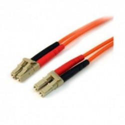 NEW STARTECH.COM 50FIBLCLC3 3M MM FIBER PATCH CABLE LC - LC.b