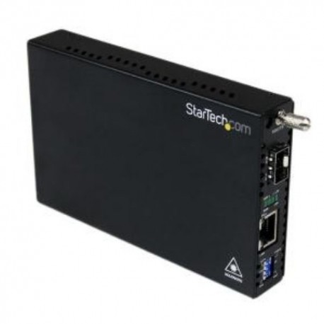 NEW STARTECH.COM ET91000SFP2 GIGABIT FIBER MEDIA CONVERTER - OPEN SFP.b