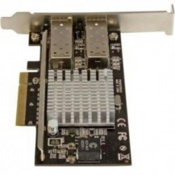 NEW STARTECH.COM PEX20000SFPI 2-PORT 10G FIBER NETWORK CARD- OPEN SFP plus .b