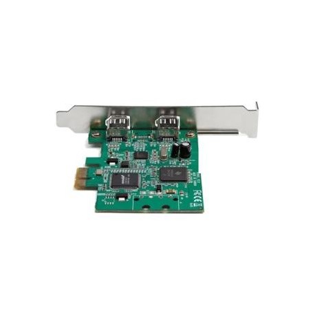 NEW STARTECH.COM PEX1394A2V2 FIREWIRE CARD - PCIE FIREWIRE - 2 PORT.b