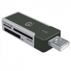 NEW SHMCRM 09SHMCRM SHINTARO USB2.0 EXTERNAL MINI MULTI CARD READER (MICRO SD CARD SD / MMC MS / MS DUO)....