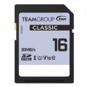 NEW TCSDHC16GIV1001 09T-CLASSICSDHC-16GB TEAM GROUP CLASSIC SDHC UHS-1 V10 SD MEMORY CARD 16GB R/W (MAX) 80MB/S 15MB/S.d.