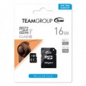 NEW TUSDH16GCL10U03 09T-MSD-16GB TEAM GROUP MICRO SDHC 16GB CLASS10 UHS-I RETAIL W/1 ADAPTERR/W (MAX) 80MB/S 15MB/S.d.