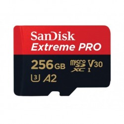 NEW SDSQXCD-256G-GN6MA SANDISK EXTREME PRO 256GB MICROSD SDXC SDXC UHS-I 200MB/S 140MB/S V30 U3 A2 4K UHD SHOCK TEMPERATURE WA
