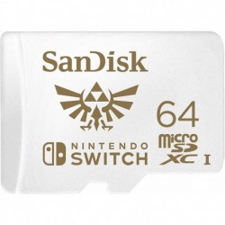 NEW SDSQXAT-064G-GNCZN (LS) SANDISK 64GB MICROSD UHS-I CARD FOR NINTENDO SWITCH 100MB/S 60MB/S -25??C TO 85??C MICROSDHC MICRO