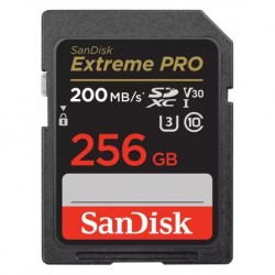 NEW SDSDXXD-256G-GN4IN SANDISK 256GB EXTREME PRO MEMORY CARD 200MB/S FULL HD & 4K UHD CLASS 30 SPEED SHOCK PROOF TEMPERATURE P