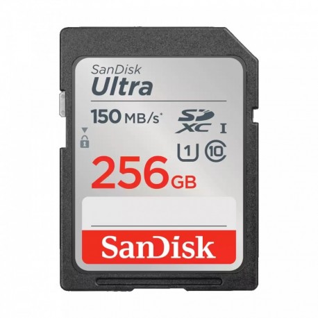 NEW SDSDUNC-256G-GN6IN SANDISK ULTRA 256GB SDHC SDXC UHS-I MEMORY CARD 150MB/S FULL HD CLASS 10 SPEED SHOCK PROOF TEMPERATURE