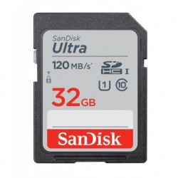 NEW SDSDUN4-032G-GN6IN SANDISK ULTRA 32GB SDHC SDXC UHS-I MEMORY CARD 120MB/S FULL HD CLASS 10 SPEED SHOCK PROOF TEMPERATURE P