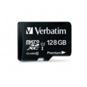 NEW 44085 VERBATIM MICRO SDXC 128GB (CLASS 10 UHS-I) W ADAPTOR.e