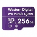 NEW WDD256G1P0C WESTERN DIGITAL WD PURPLE 256GB MICROSDXC CARD 24/7 -25??C TO 85??C WEATHER & HUMIDITY RESISTANT FOR SURVEILLA