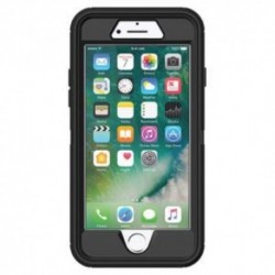 NEW OTTERBOX 77-56603 OB DEFENDER APPLE IPHONESE /8/7 - BLACK.b