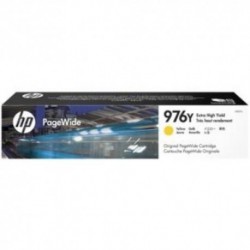NEW HP L0R07A 976Y YELLOW ORIGINAL INK CRTG.b