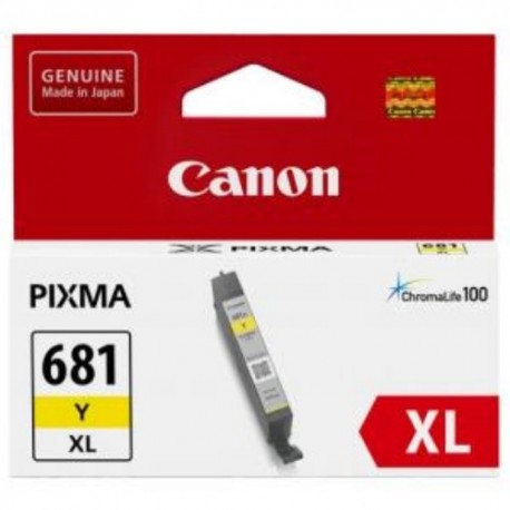 NEW CANON CLI681XLY YELLOW.b